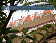 Tablet Screenshot of nyalahotel.com